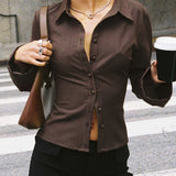 Rachel - Chic Button-Up Blouse