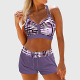Clontarf - High-Cut Ribbed Bikini