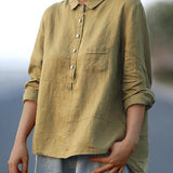 Bridget - Yellow Patterned Blouse