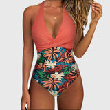 Shark Beach V-Neck Swimwear