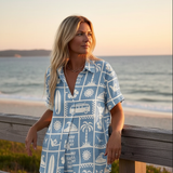 Josie - Caravan Patterned Short Set