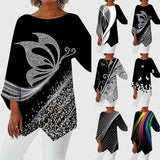 Alayah | Chic Crew Neck Blouse