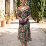 Maroubra - Elegant Flowing Dress with Stylish Neckline