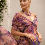 Maroubra - Elegant Flowing Dress with Stylish Neckline