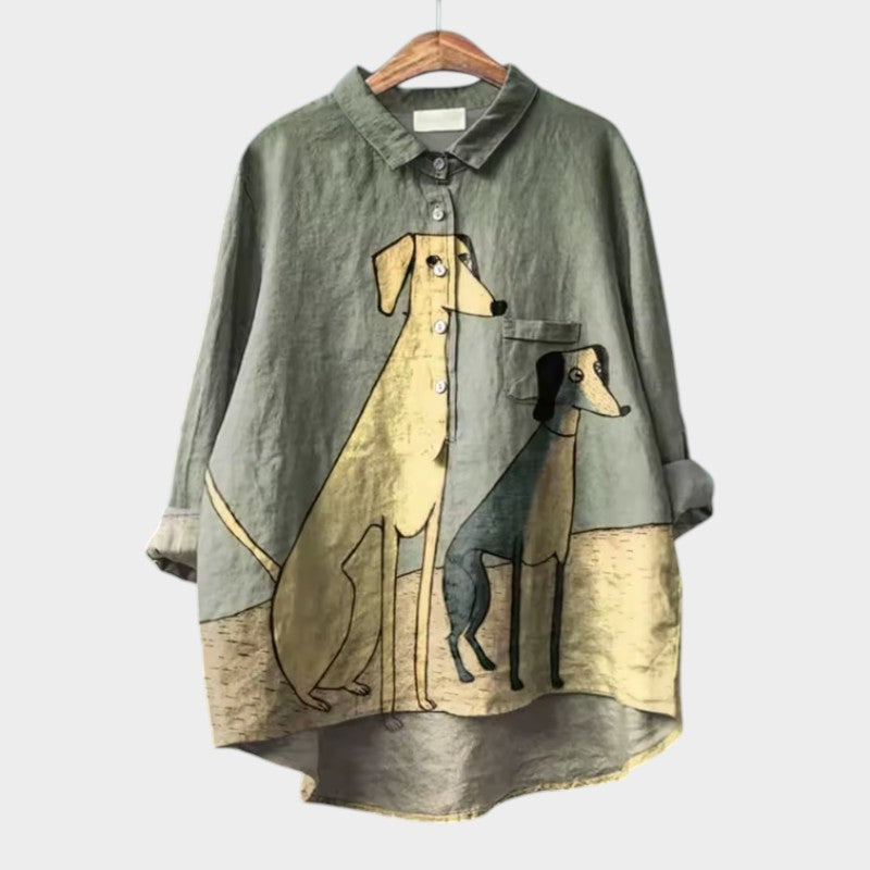 Audrey | Creative Button-Up Blouse