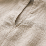 Lucinda - Sleeveless Cotton-Linen Two-Piece Ensemble