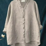 Sienna - Elegant White Blouse