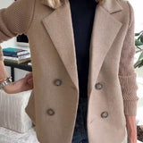 SORELLE™ - Chic Knit-Sleeve Blazer