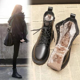 Samantha - Women's Leather Winter Boots