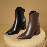 NOX™ - Chelsea Boots with Chrome Tip
