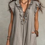 Camellia - Elegant Ruffled Maxi Dress