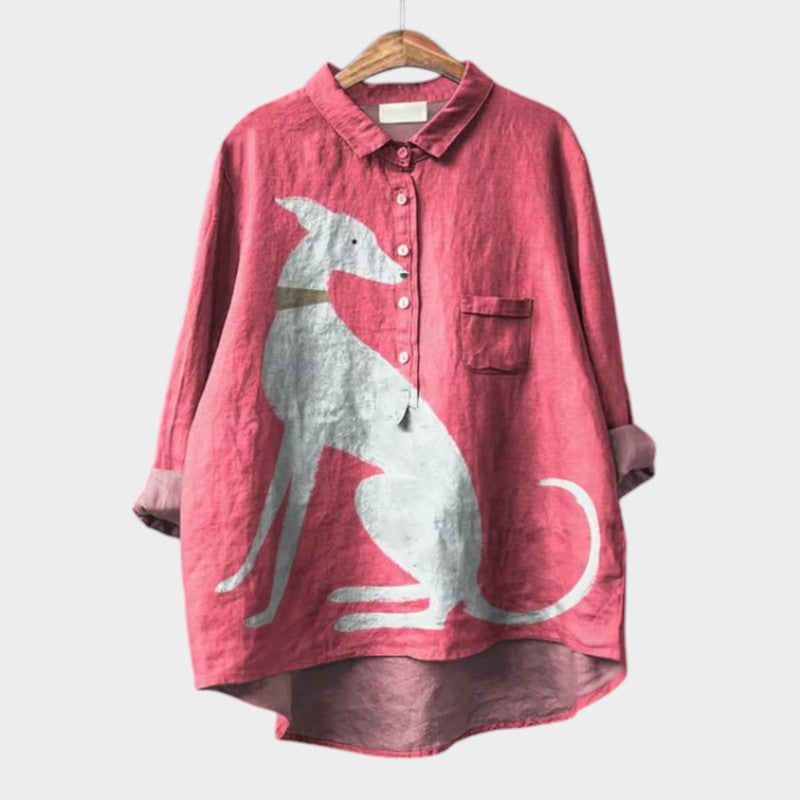 Audrey | Creative Button-Up Blouse