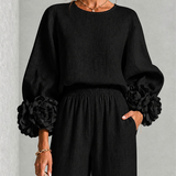 Carys | Floral Print Two-Piece Cuff Set