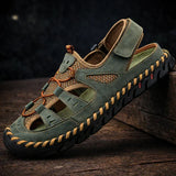 Imani – Artisan-Made Handwoven Leather Sandals for Outdoor Adventures