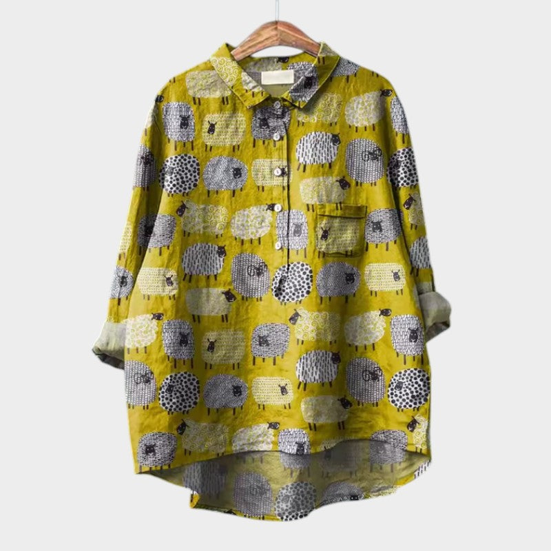 Tallie - Easygoing Printed Top