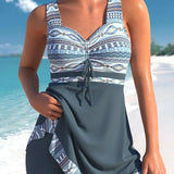 Avalon - Adjustable Drawstring Swim Dress