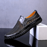 Ethan - Lightweight Leather Slip-On Sneakers