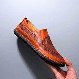 Ethan - Lightweight Leather Slip-On Sneakers