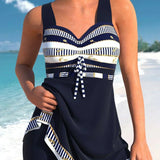 Avalon - Adjustable Drawstring Swim Dress